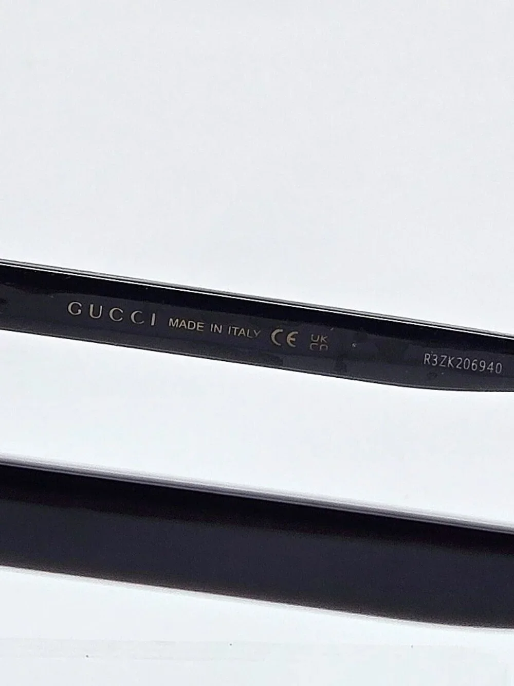 Gucci GG0746SA Black Square Sunglasses Gray Lenses 57-16-150